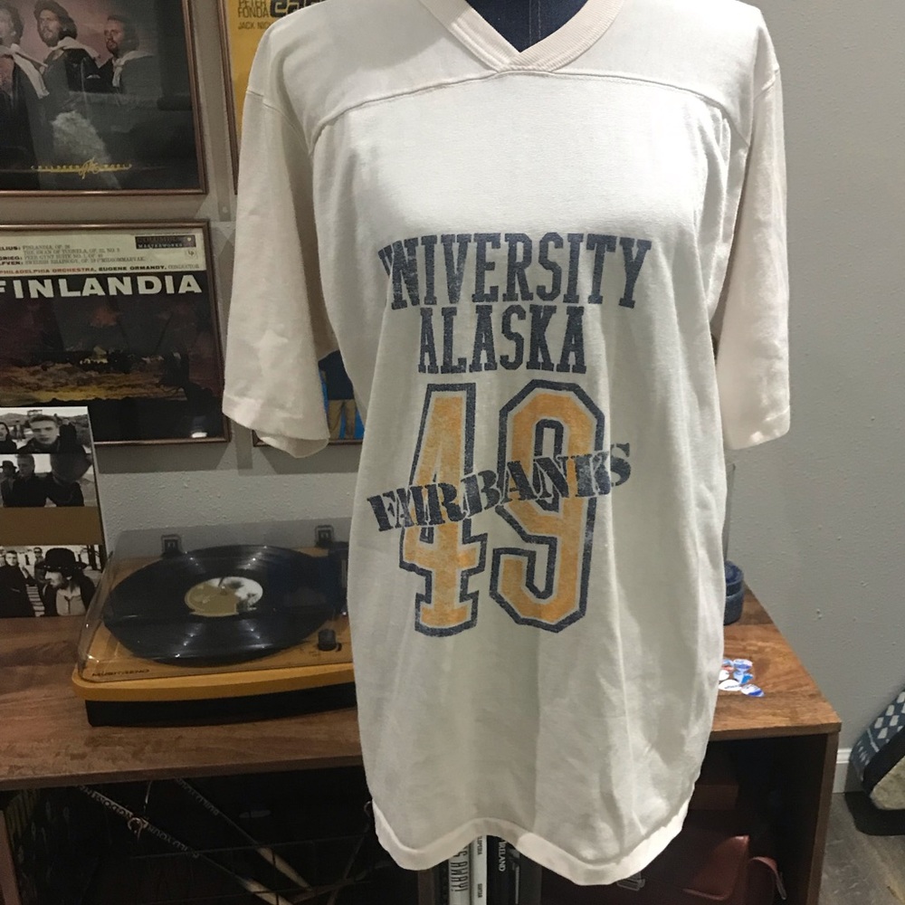 Vintage Football Jersey, University of Alaska
